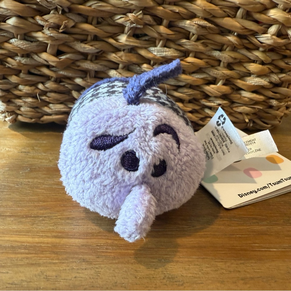 Disney Tsum Tsum plush toy, specifically the character Fear - Inside Out NWT